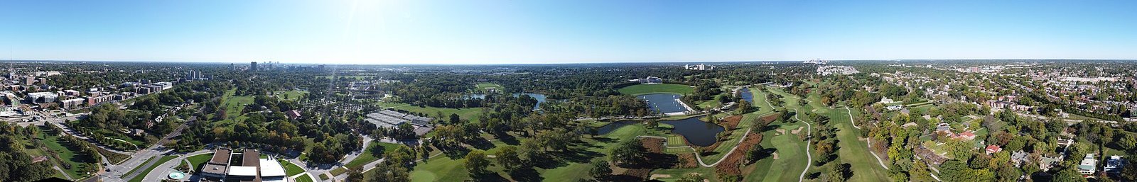 Forest Park aerial view